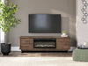 Zadilyn 72" TV Stand with Electric Fireplace - National Warehouse Furniture (Buffalo, NY)