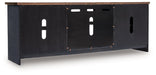 Wildenauer 76" TV Stand with Electric Fireplace - National Warehouse Furniture (Buffalo, NY)