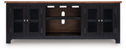 Wildenauer 76" TV Stand with Electric Fireplace - National Warehouse Furniture (Buffalo, NY)