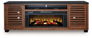 Kallari 84" TV Stand with Electric Fireplace - National Warehouse Furniture (Buffalo, NY)