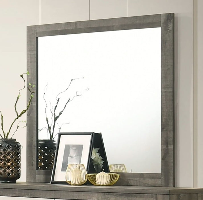 Crown Mark Furniture Rhett Dresser Mirror in Gray - National Warehouse Furniture (Buffalo, NY)