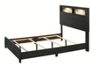 Crown Mark Furniture Cadence King Panel Bed in Black - National Warehouse Furniture (Buffalo, NY)