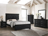 Crown Mark Amalia Nightstand in Black image