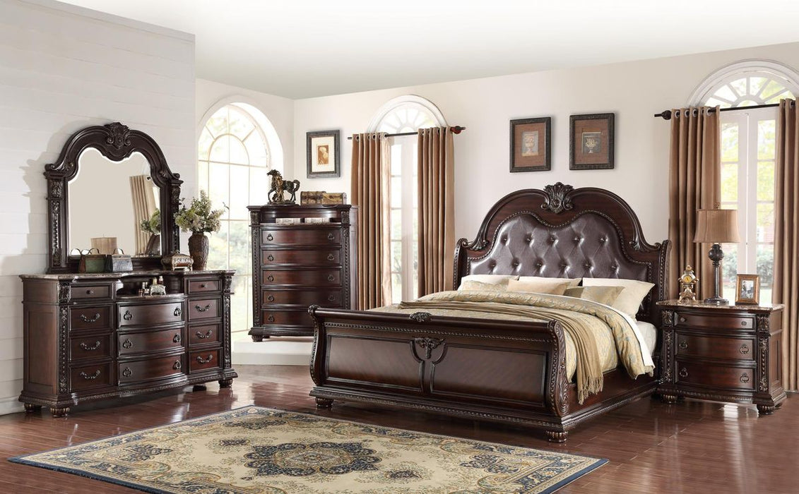 Crown Mark Stanley Queen Bed - National Warehouse Furniture (Buffalo, NY)