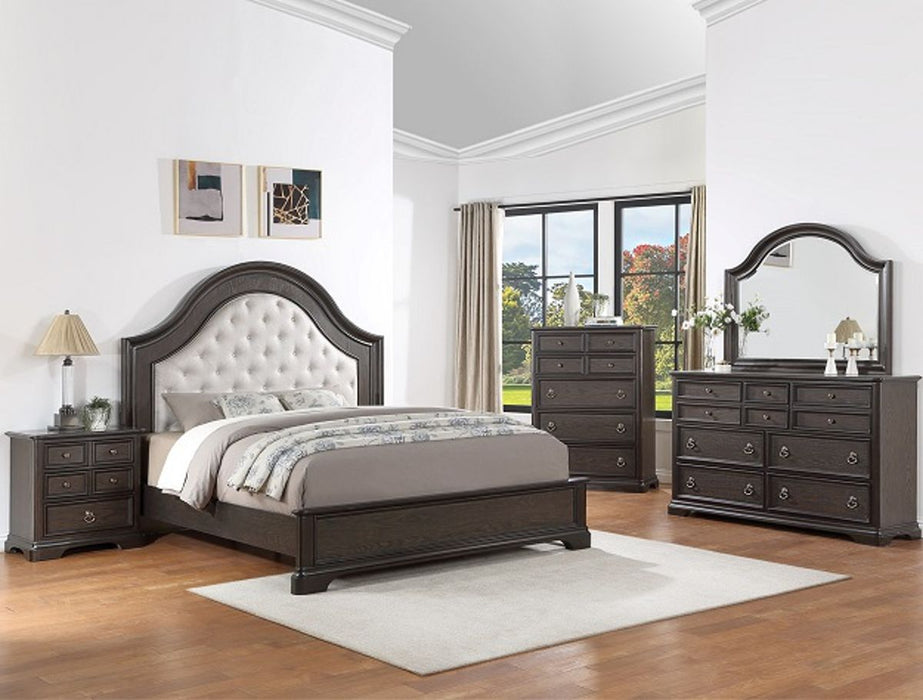 Crown Mark Furniture Duke Nightstand in Dark Brown - National Warehouse Furniture (Buffalo, NY)