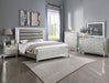 Crown Mark Furniture Cristian 5 Drawer Chest in Beige - National Warehouse Furniture (Buffalo, NY)