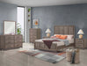 Crown Mark Furniture River Queen Panel Bed in Brown B3150-Q - National Warehouse Furniture (Buffalo, NY)