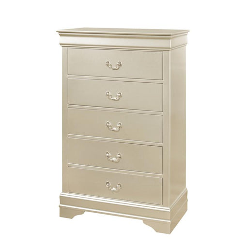 Crown Mark Louis Philip Chest in Champagne image
