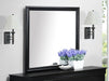 Crown Mark Furniture Louis Philip Dresser Mirror in Black - National Warehouse Furniture (Buffalo, NY)