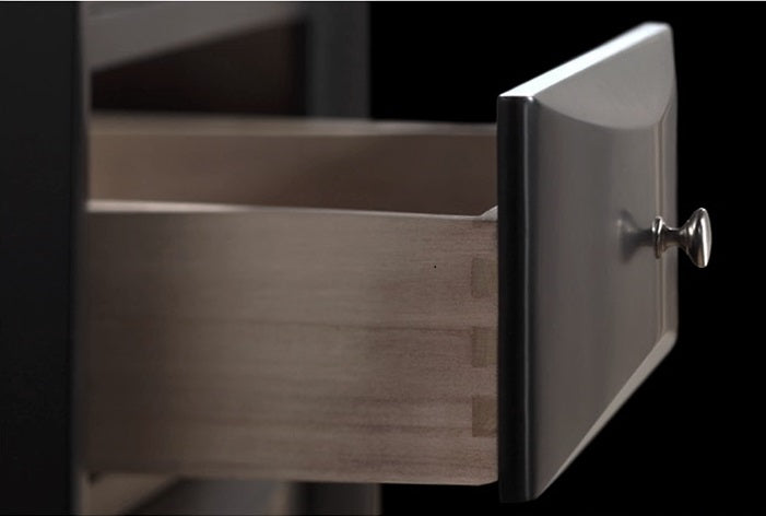 Crown Mark Furniture Emily Nightstand in Black - National Warehouse Furniture (Buffalo, NY)