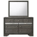 Crown Mark Regata Mirror in Grey - National Warehouse Furniture (Buffalo, NY)