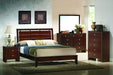 Crown Mark Furniture Evan Dresser Mirror in Warm Brown - National Warehouse Furniture (Buffalo, NY)