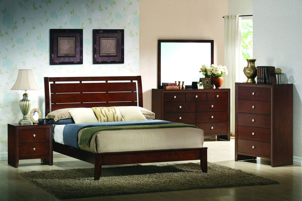 Crown Mark Furniture Evan Dresser in Warm Brown - National Warehouse Furniture (Buffalo, NY)