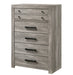 Crown Mark Tundra Chest in Grey image