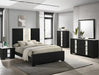 Crown Mark Furniture Rangley Dresser Mirror in Black - National Warehouse Furniture (Buffalo, NY)
