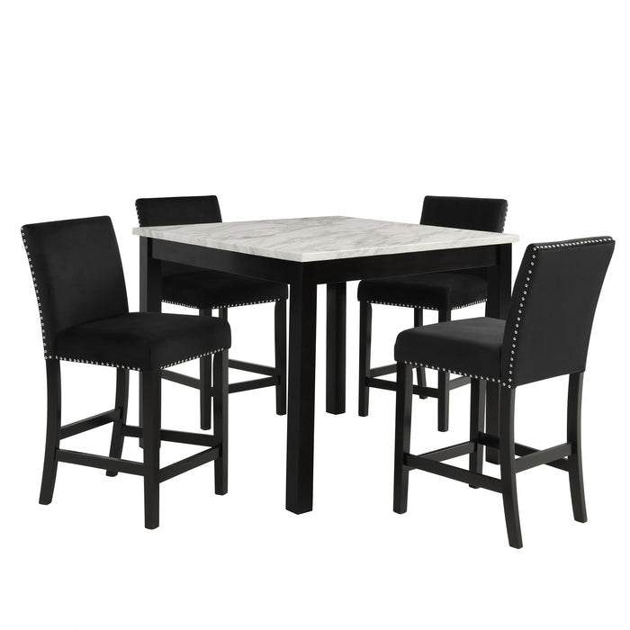 Lennon 5-Pc Counter Height Dining Set