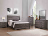 Crown Mark Furniture Coralee King Sleigh Bed in Gray B8100-K - National Warehouse Furniture (Buffalo, NY)