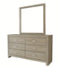 Crown Mark Furniture Jaylen Dresser Mirror in Gray - National Warehouse Furniture (Buffalo, NY)