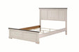 Crown Mark Furniture Leighton Queen Panel Bed in White B8180-Q - National Warehouse Furniture (Buffalo, NY)