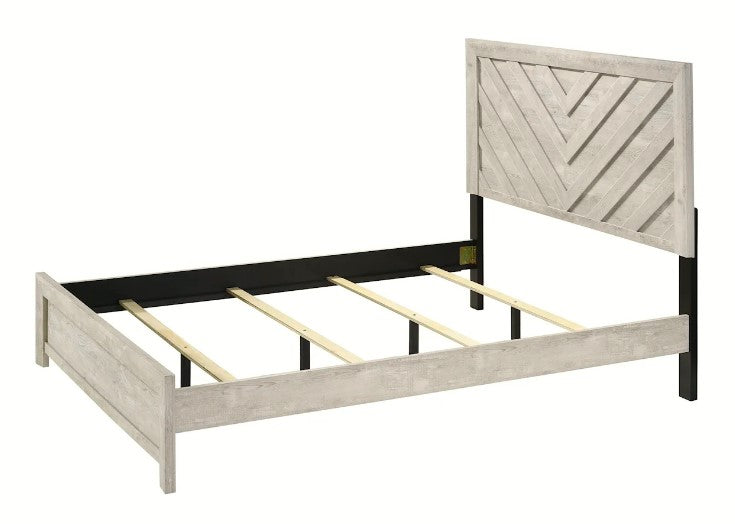 Crown Mark Furniture Valor King Panel Bed in Gray B9330-K - National Warehouse Furniture (Buffalo, NY)