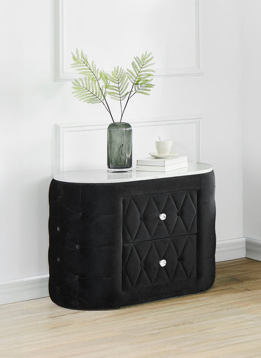 NATALIA NIGHTSTAND BLACK - National Warehouse Furniture (Buffalo, NY)