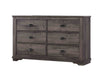 CORALEE DRESSER GREY - National Warehouse Furniture (Buffalo, NY)
