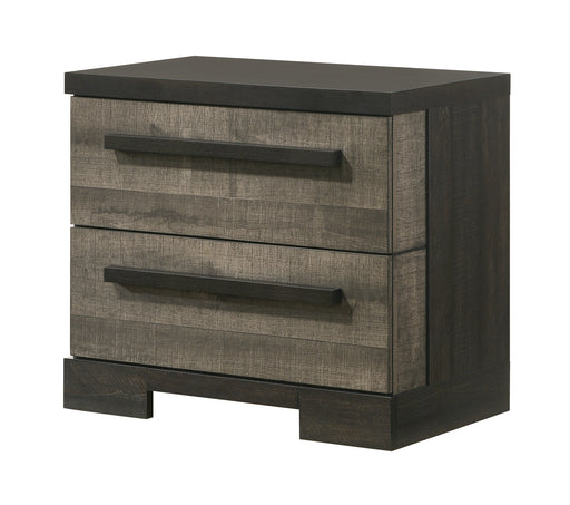 REMINGTON NIGHTSTAND GRAY/EBONY - National Warehouse Furniture (Buffalo, NY)