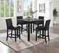 LENNON 5-PK CONTR HT SET ALL BLACK - National Warehouse Furniture (Buffalo, NY)