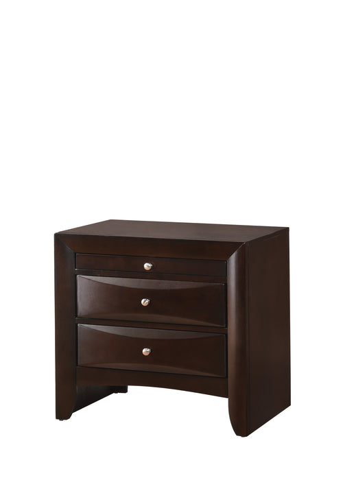 EMILY NIGHTSTAND DARK CHERRY - National Warehouse Furniture (Buffalo, NY)