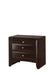 EMILY NIGHTSTAND DARK CHERRY - National Warehouse Furniture (Buffalo, NY)