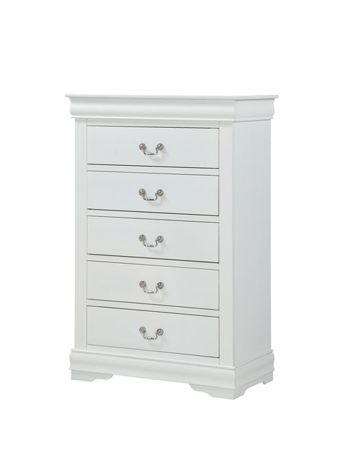 LOUIS PHILIP CHEST WHITE - National Warehouse Furniture (Buffalo, NY)