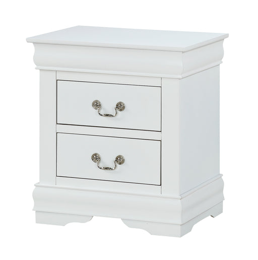 LOUIS PHILIP NIGHTSTAND WHITE - National Warehouse Furniture (Buffalo, NY)