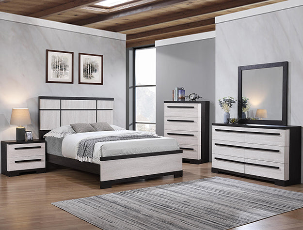 Remington Nighstand Chalk/Ebony