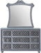 Crown Mark Furniture Voltare Mirror in Dark Grey - National Warehouse Furniture (Buffalo, NY)