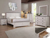 Crown Mark Furniture Leighton Dresser Mirror in White image