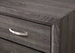 Crown Mark Akerson 6 Drawer Dresser in Grey - National Warehouse Furniture (Buffalo, NY)