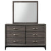 Crown Mark Akerson Mirror in Grey - National Warehouse Furniture (Buffalo, NY)