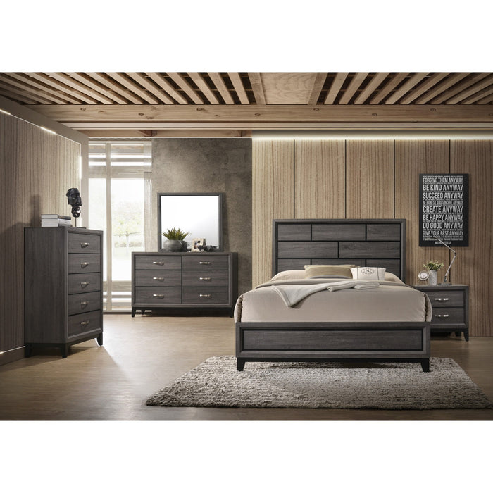 Crown Mark Akerson Mirror in Grey - National Warehouse Furniture (Buffalo, NY)