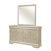 Crown Mark Louis Philip Mirror in Champagne - National Warehouse Furniture (Buffalo, NY)
