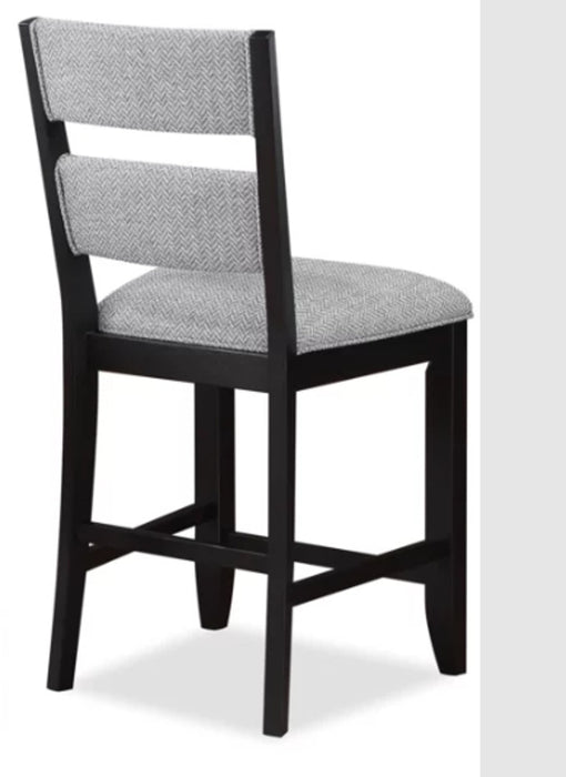 Crown Mark Furniture Frey Counter Height Chair in Dark Brown (Set of 2) - National Warehouse Furniture (Buffalo, NY)