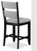 Crown Mark Furniture Frey Counter Height Chair in Dark Brown (Set of 2) - National Warehouse Furniture (Buffalo, NY)