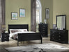 Crown Mark Furniture Louis Philip Nightstand in Black image