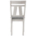 Crown Mark Maribelle Side Chair in Chalk/Grey 2158CG-S (Set of 2) - National Warehouse Furniture (Buffalo, NY)
