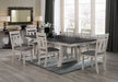 Crown Mark Maribelle Side Chair in Chalk/Grey 2158CG-S (Set of 2) - National Warehouse Furniture (Buffalo, NY)