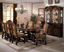 Crown Mark Neo Renaissance Dining Arm Chair in Warm Brown (Set of 2) 2401A - National Warehouse Furniture (Buffalo, NY)