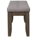 Crown Mark Bardstown Bench in Gray - National Warehouse Furniture (Buffalo, NY)