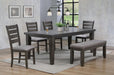 Crown Mark Bardstown Side Chair (Set of 2) in Gray 2152GY-S - National Warehouse Furniture (Buffalo, NY)