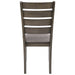 Crown Mark Bardstown Side Chair (Set of 2) in Gray 2152GY-S - National Warehouse Furniture (Buffalo, NY)