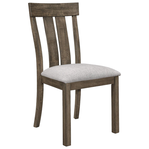 Crown Mark Quincy Side Chair (Set of 2) in Light Brown image
