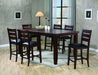 Crown Mark Bardstown Counter Height Chair in Espresso (Set of 2) 2752S-24 - National Warehouse Furniture (Buffalo, NY)